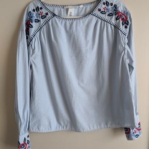 LOGG striped top Sz 6